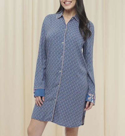 Boyfriend Print Night Shirt