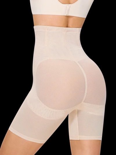 Plus Size High-Waisted Postpartum Shaping Shorts for Women