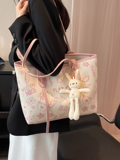 Playful Doodle Tote Bag