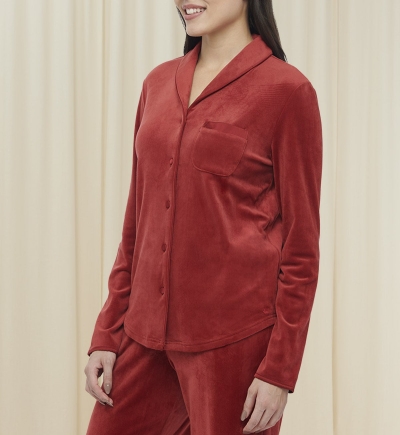 Mix & Match VELOUR BOYFRIEND TOP
