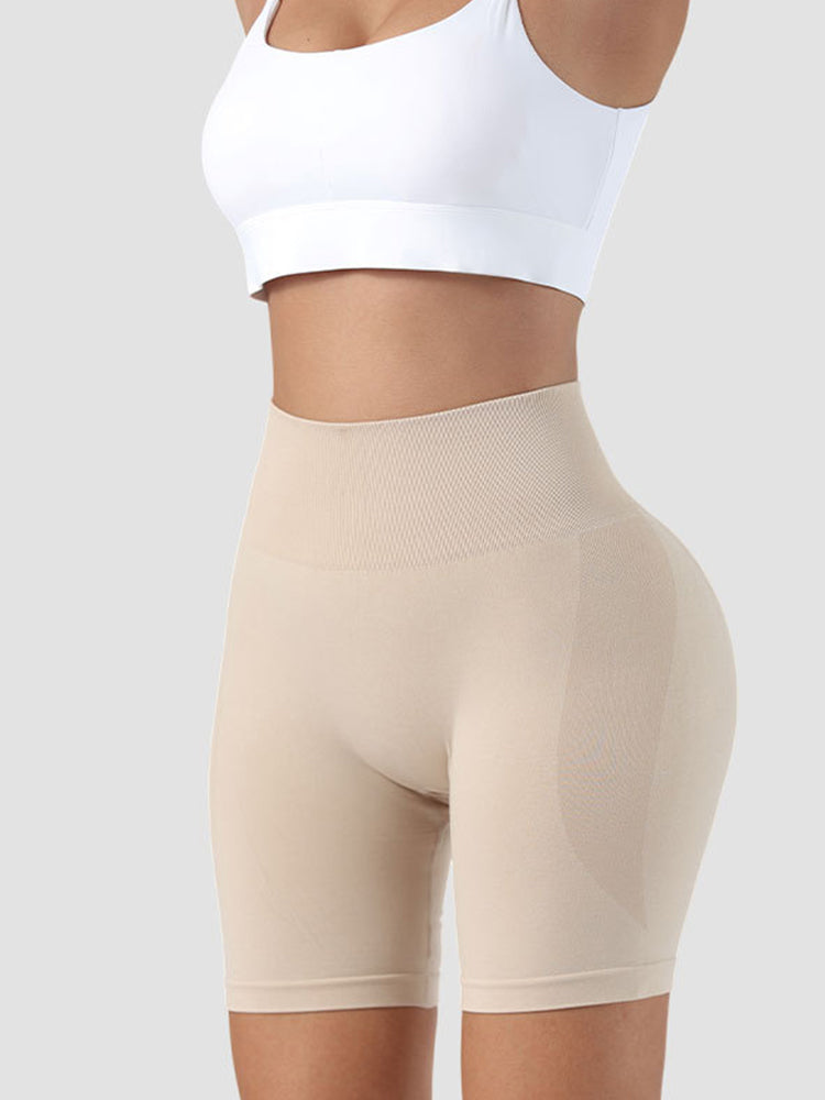 Women's High-Waisted Seamless Workout Shorts