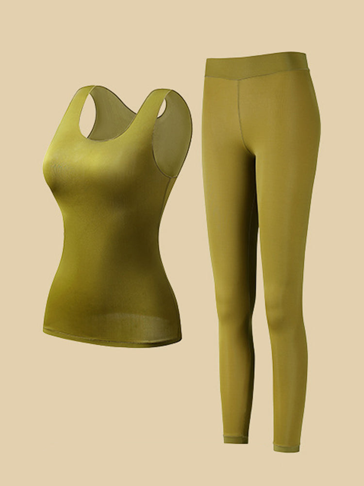 Ultra-Thin Seamless Thermal Base Layer Set