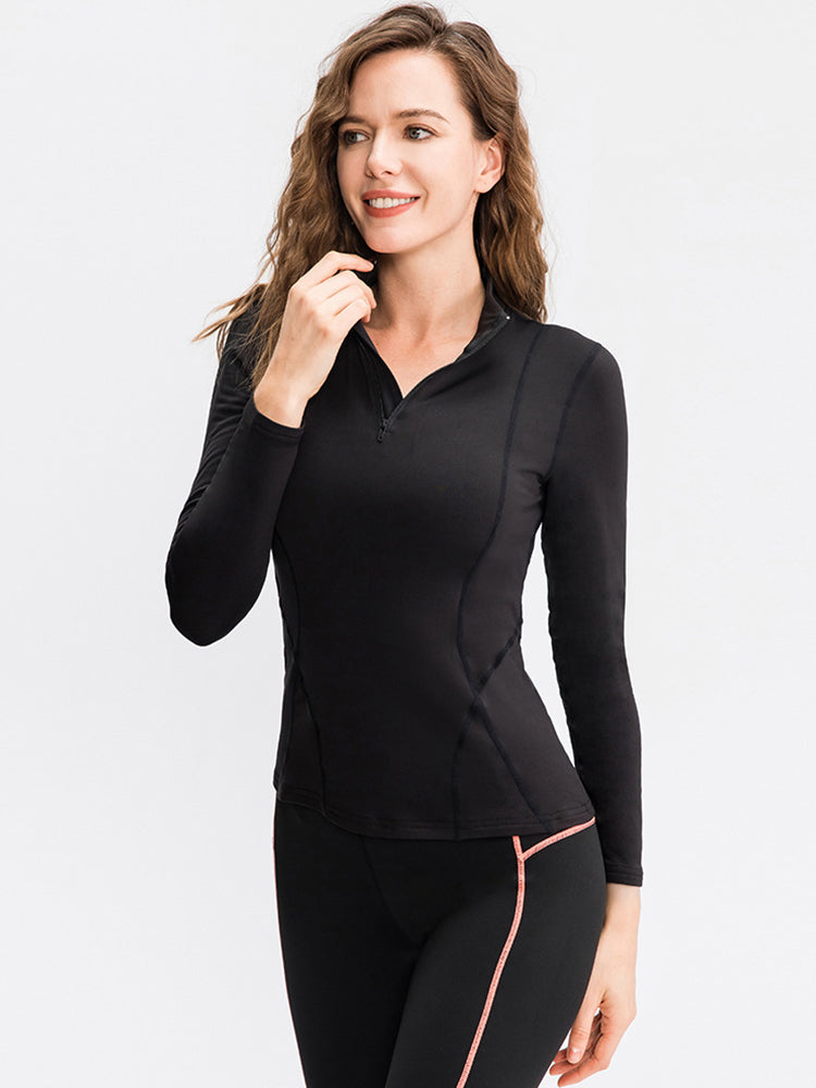 Women's Fleece High Elastic Sports Thermal Sets