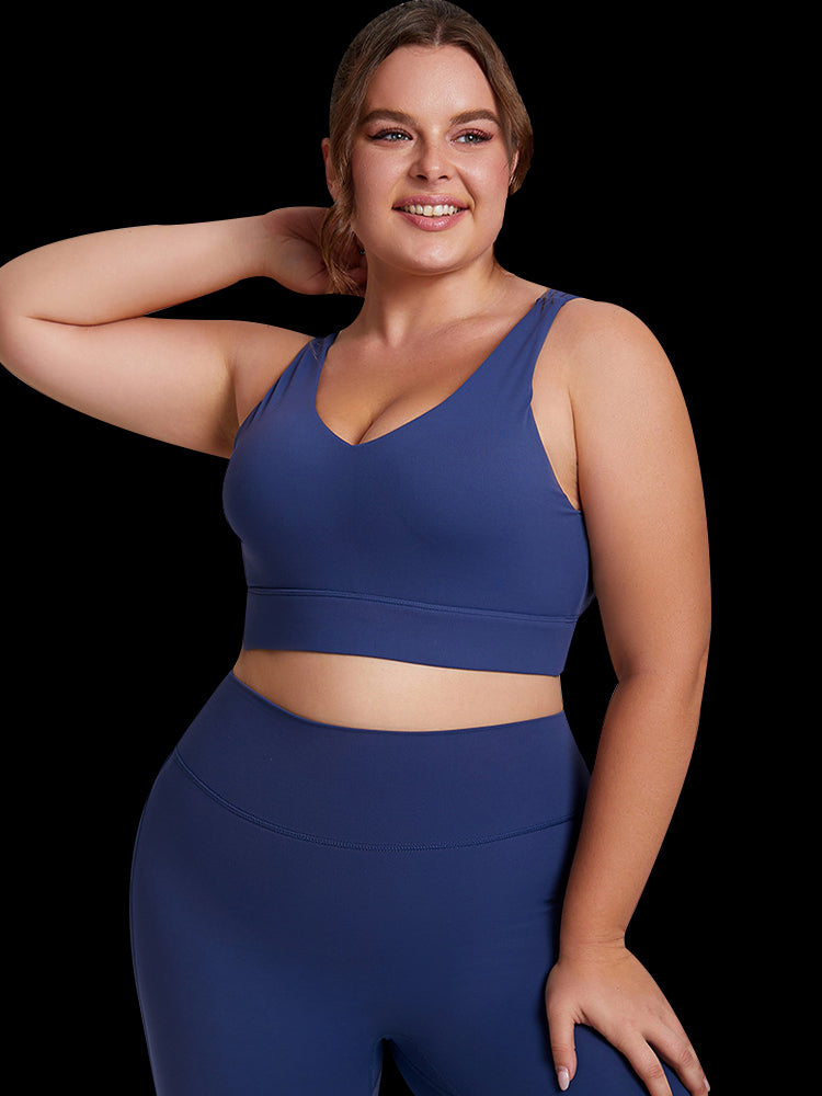 Seamless High-Waist Yoga Set-Sports Bra and Leggings for Women