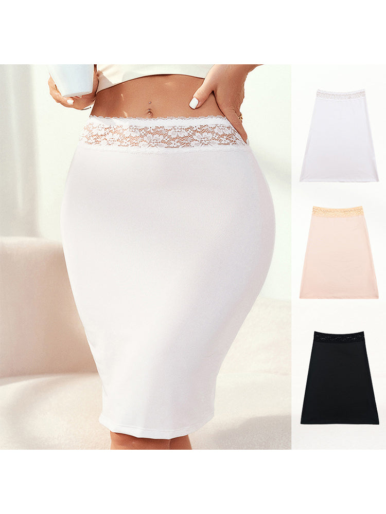Anti-Static Lace Lining Slip for Women