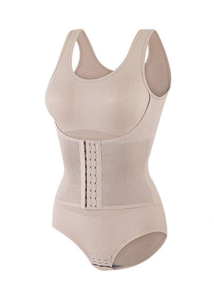 Plus Size High-Waisted Shapewear Bodysuit for Women