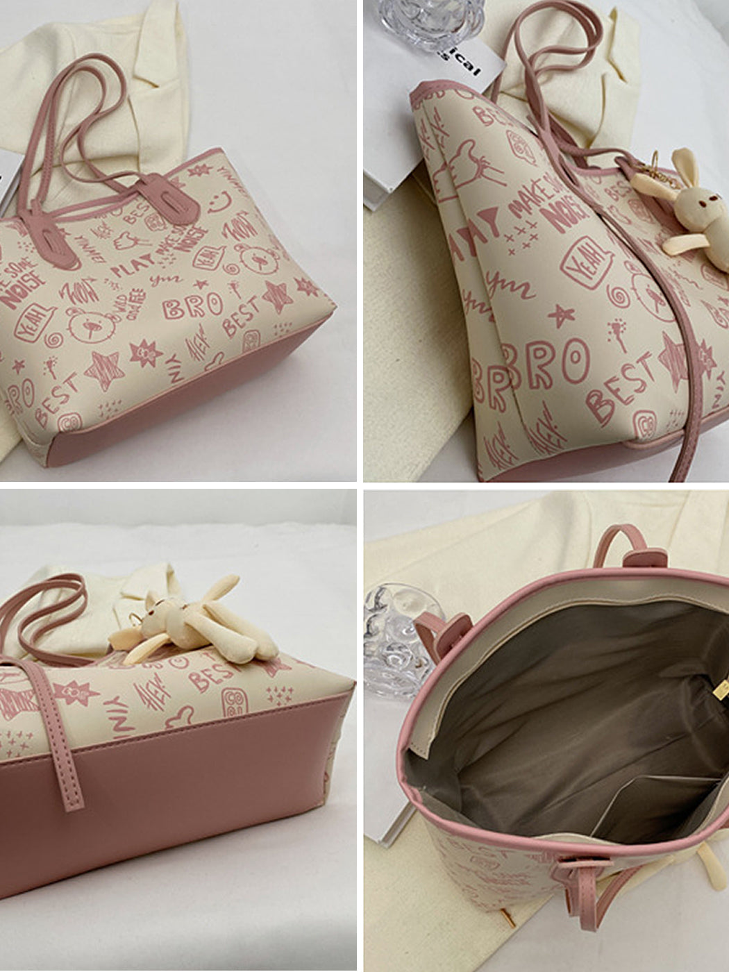 Playful Doodle Tote Bag