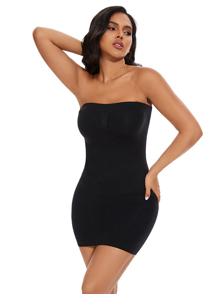 Seamless Sculpting Bandeau Dress for Women