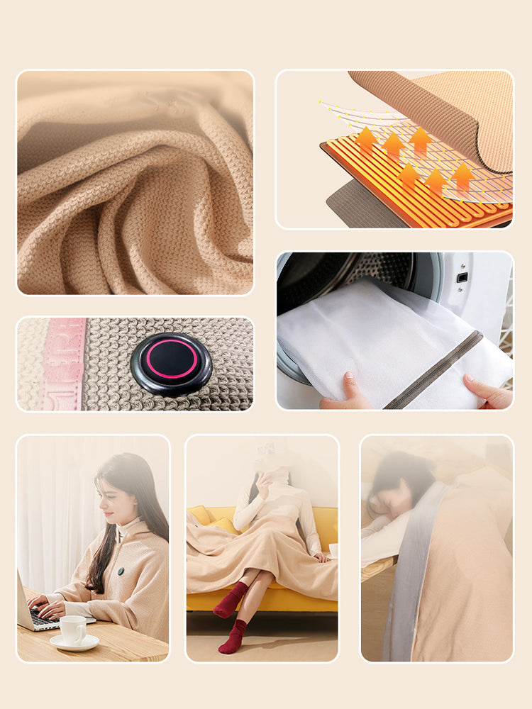Portable USB Heated Blanket