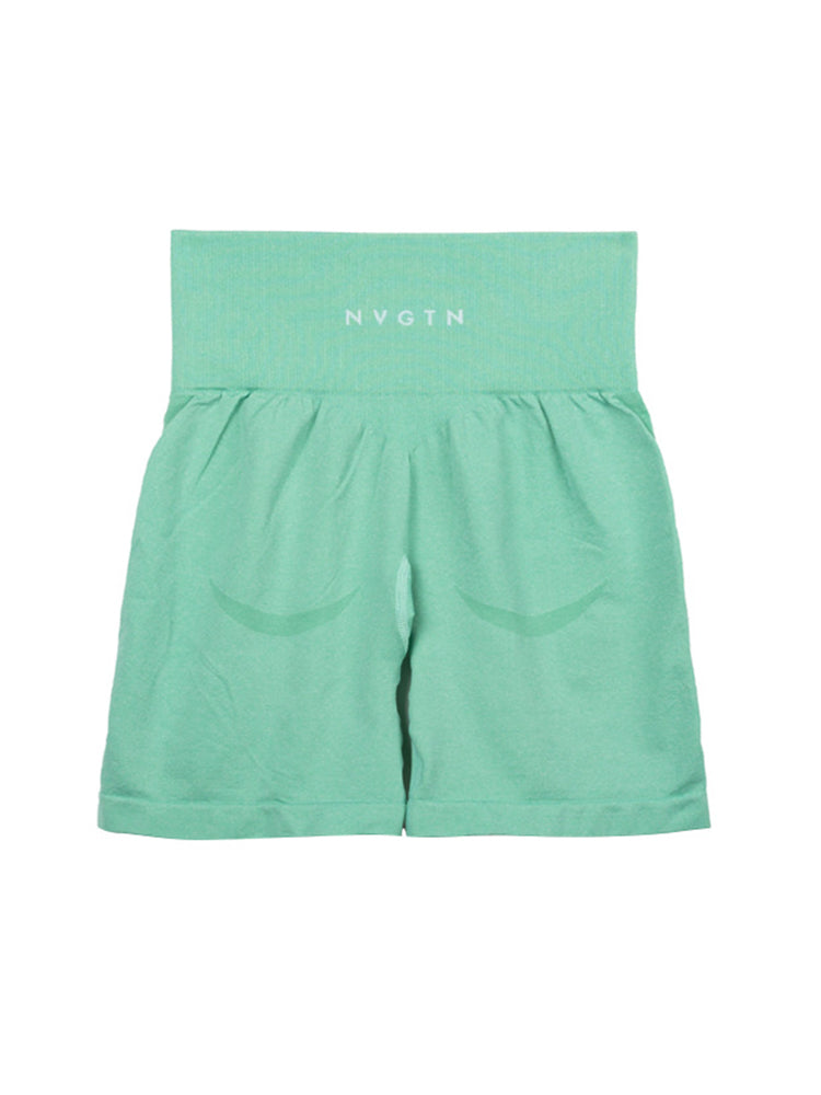 Women's High-Waisted Seamless Workout Shorts