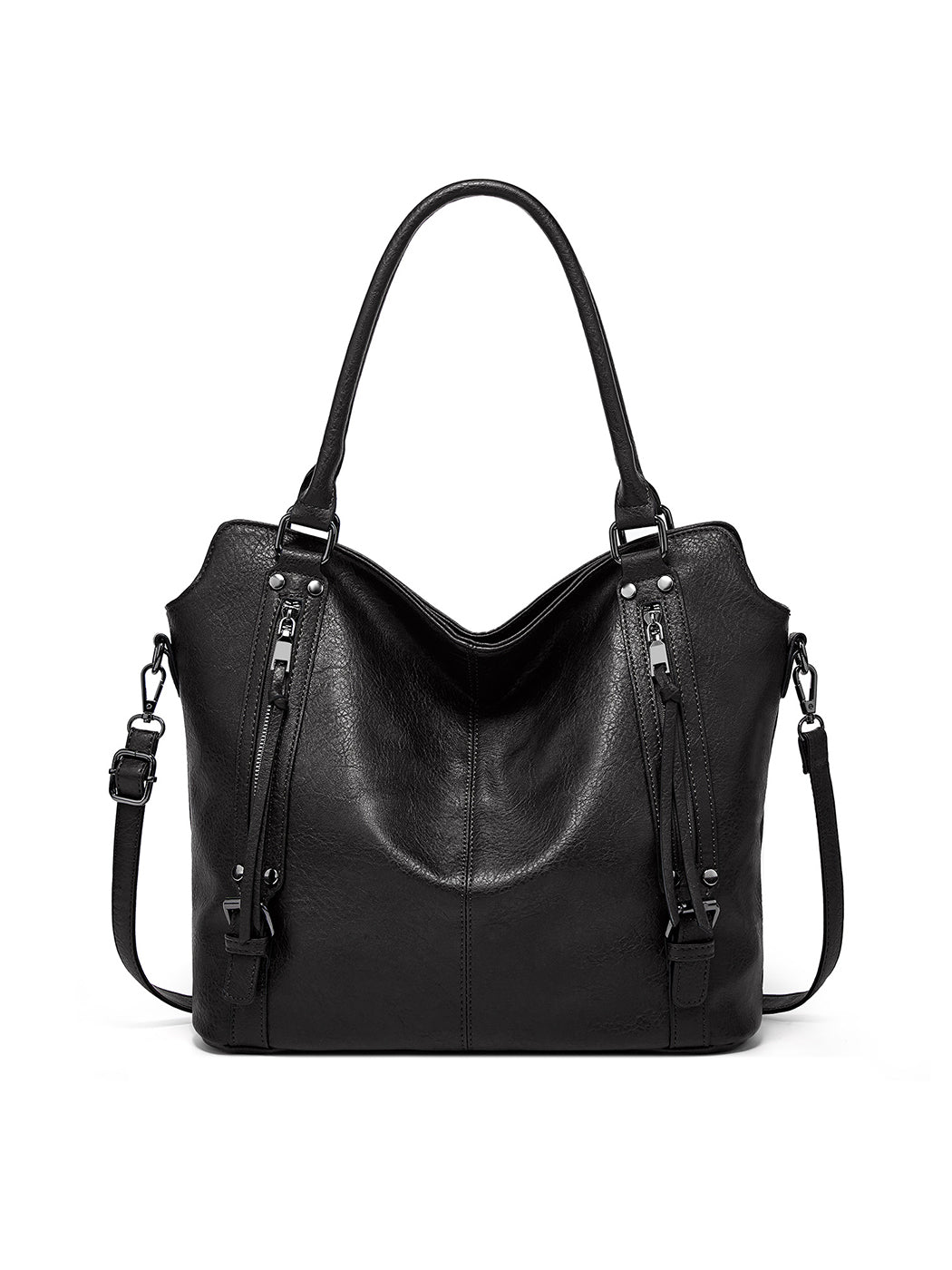 Elegant Large-Capacity Soft Leather Tote Bag