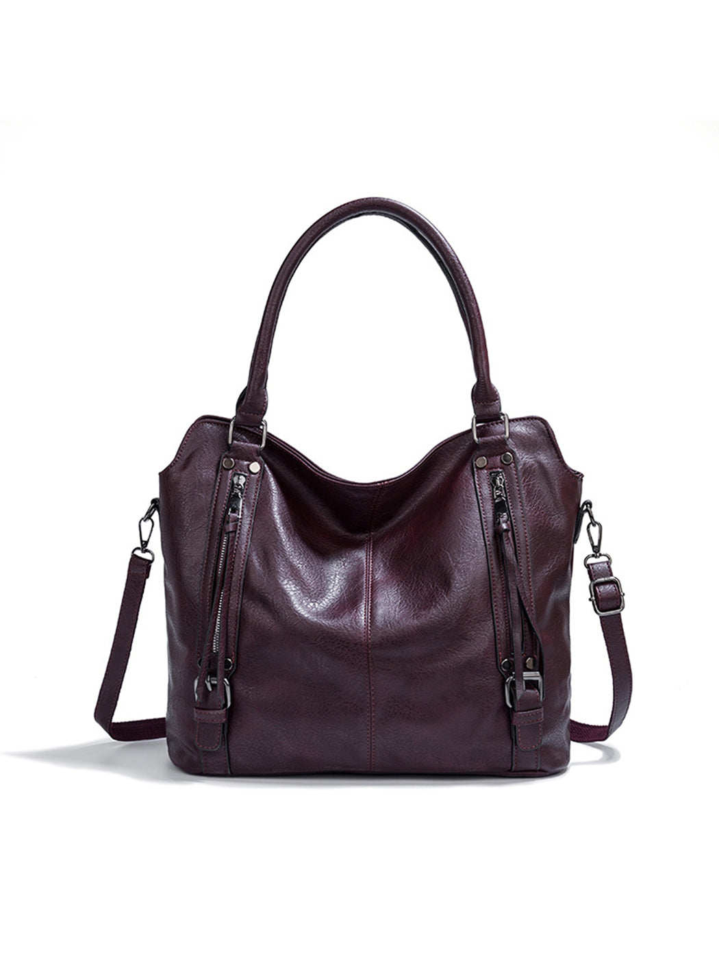 Elegant Large-Capacity Soft Leather Tote Bag
