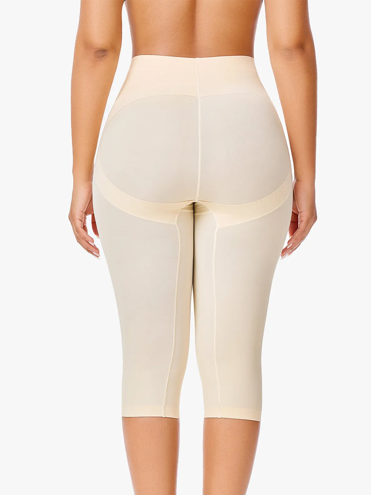 Post-Liposuction High-Waisted Compression Shorts for Women