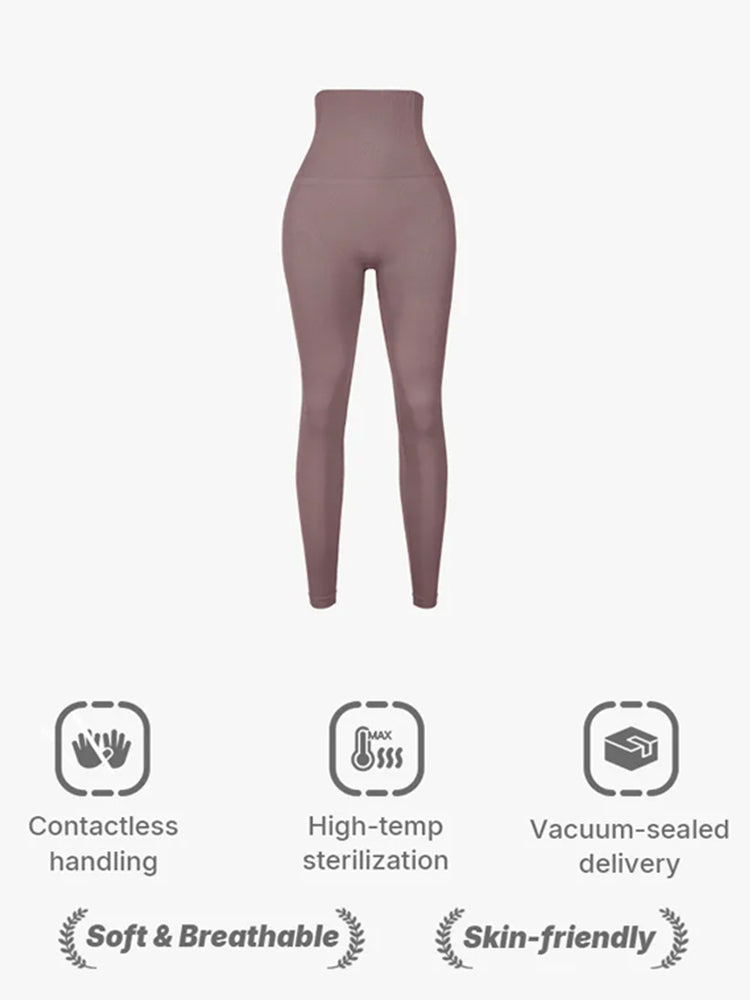 Seamless Butt Lift High Rise Shapewear Leggings Tummy Control Tights