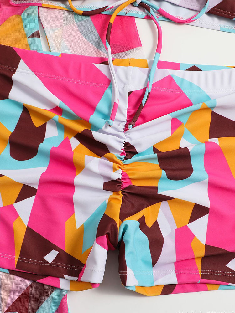 Women's Sexy 3-Piece European Swimwear Set