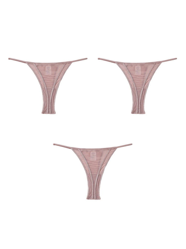 Sexy Ice Silk Ultra-Thin Seamless Thong
