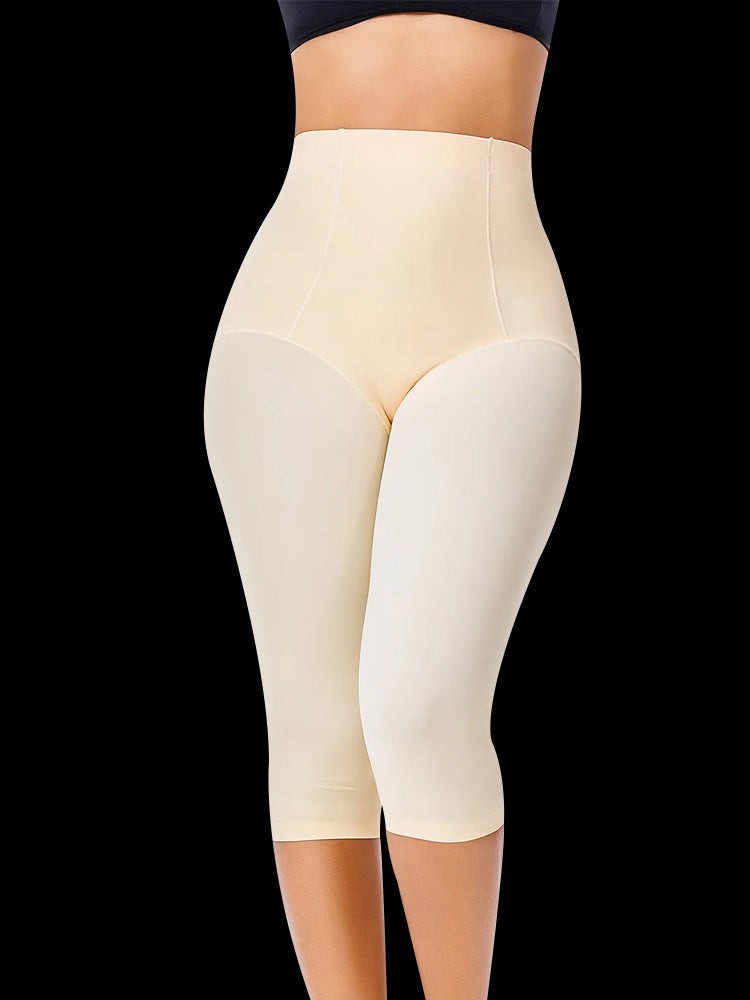 Post-Liposuction High-Waisted Compression Shorts for Women