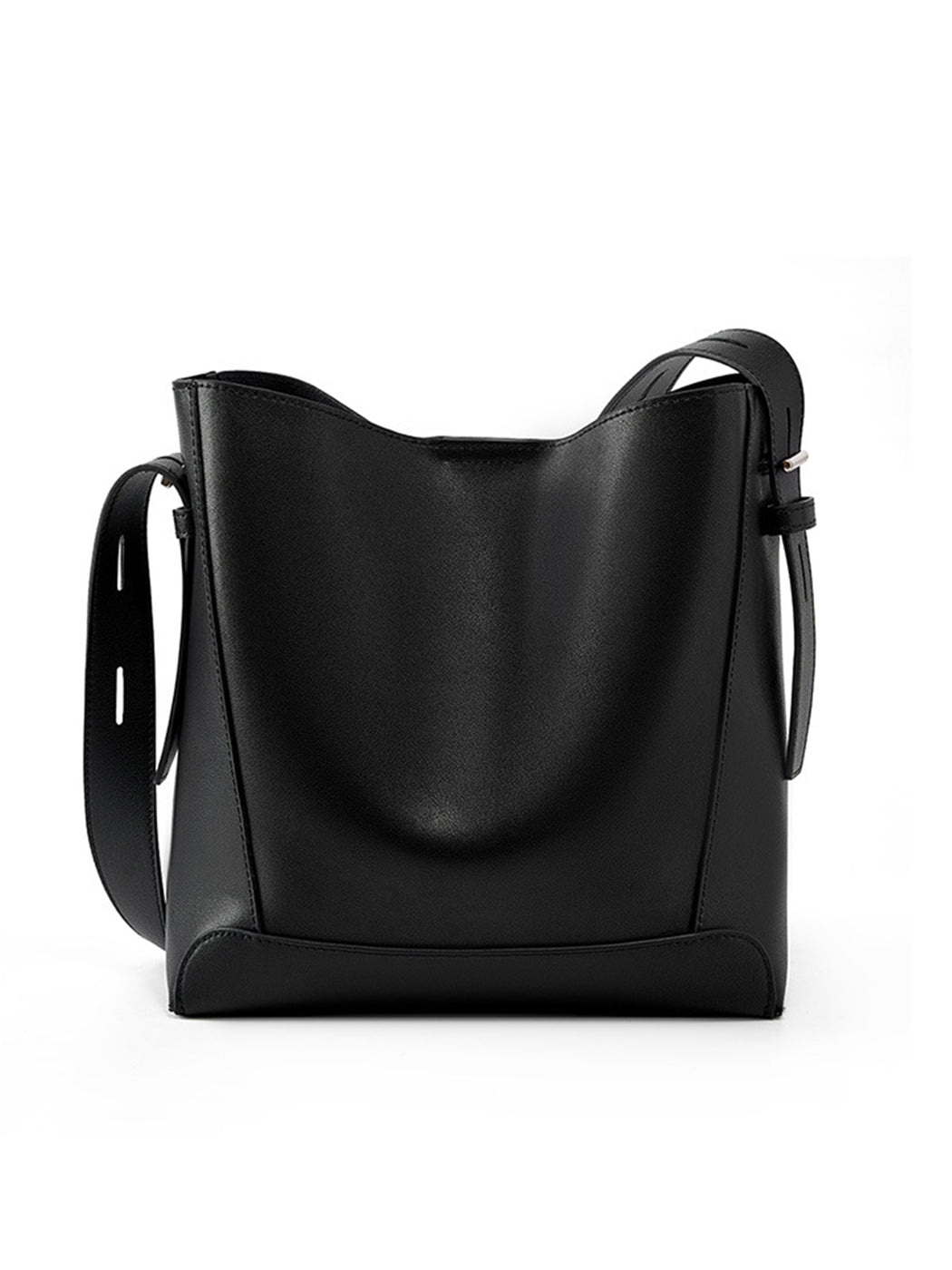 Women's Premium Genuine Leather Bucket Bag
