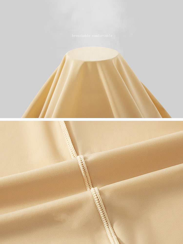 Seamless Short Ice Silk Nightdress