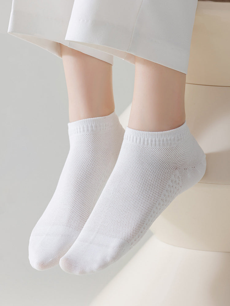 Women's 5-Pack Invisible Comfort Ankle Socks