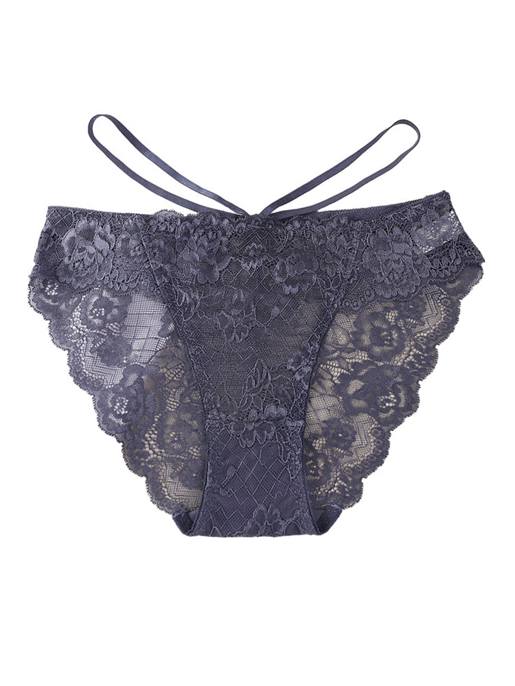 Sexy Lace Butterfly Strap Briefs&nbsp;