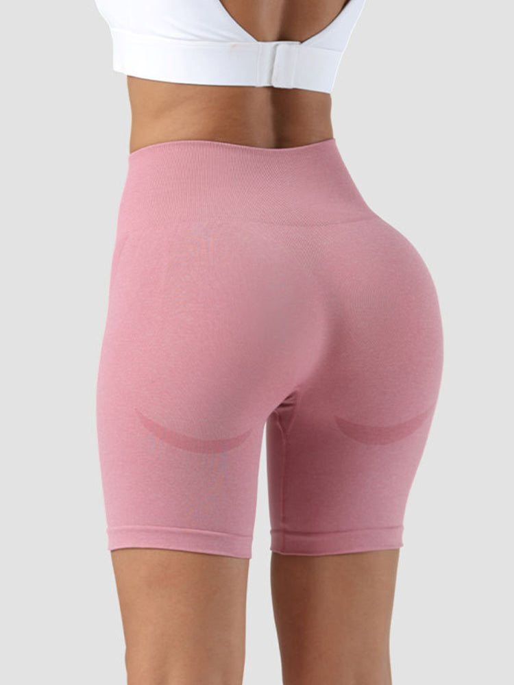 Women's High-Waisted Seamless Workout Shorts