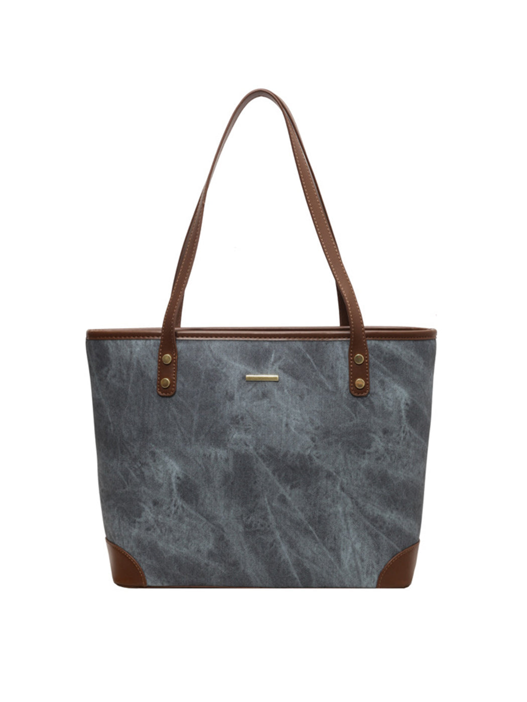 Fashion Textured Large Capacity Tote Shoulder Bag