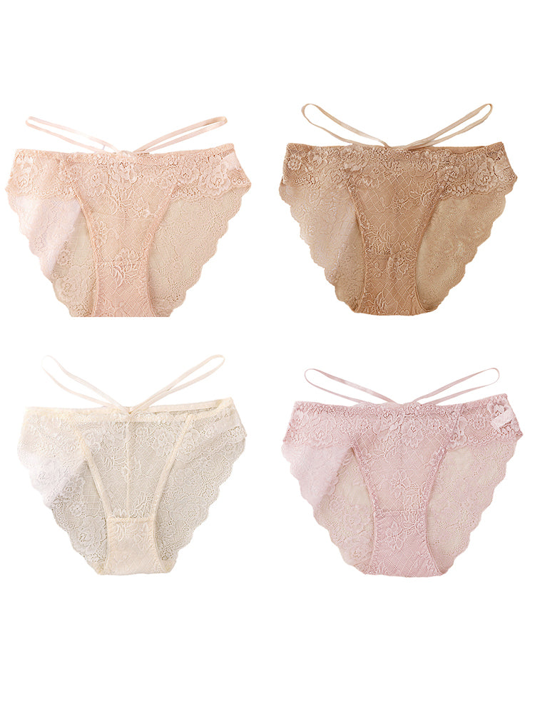 Sexy Lace Butterfly Strap Briefs&nbsp;
