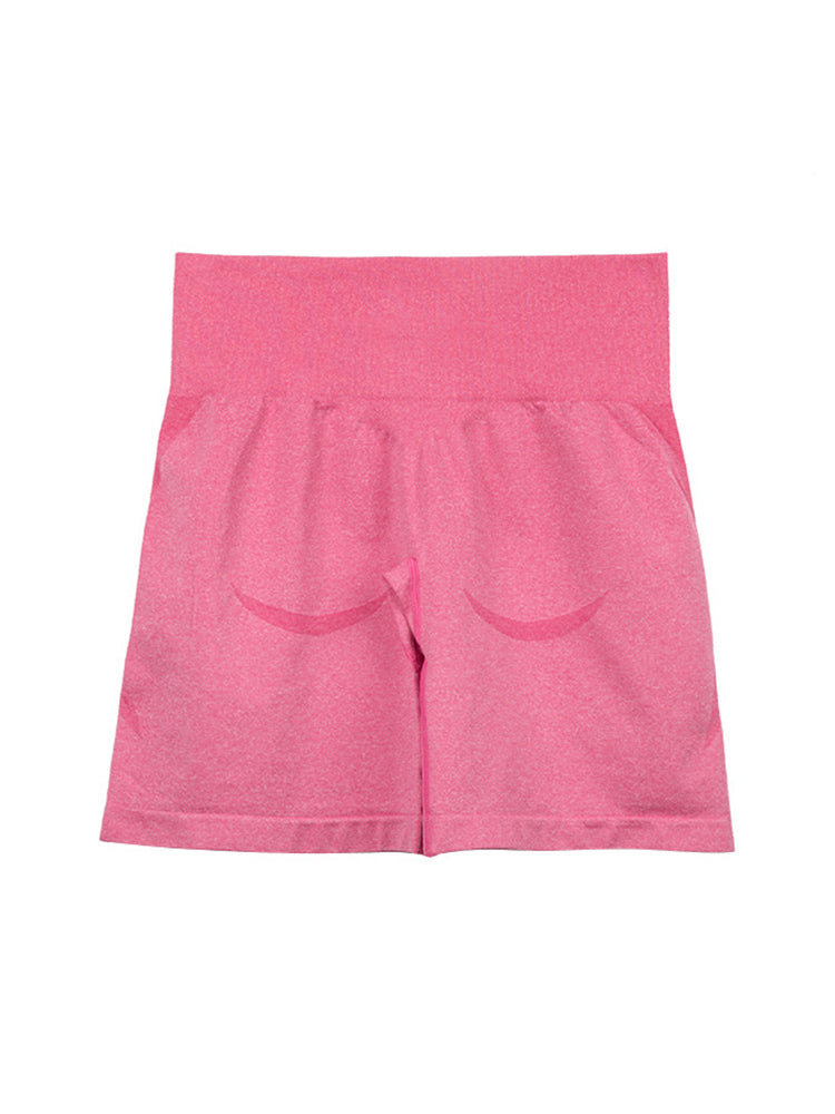 Women's High-Waisted Seamless Workout Shorts