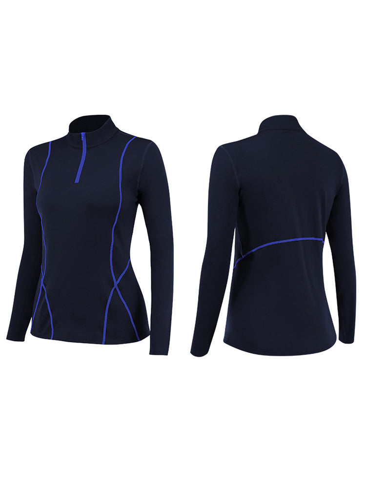 Women's Fleece High Elastic Sports Thermal Sets