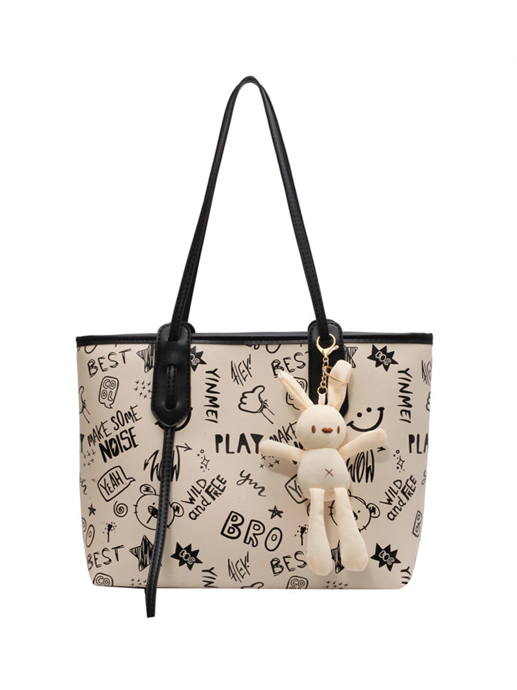 Playful Doodle Tote Bag