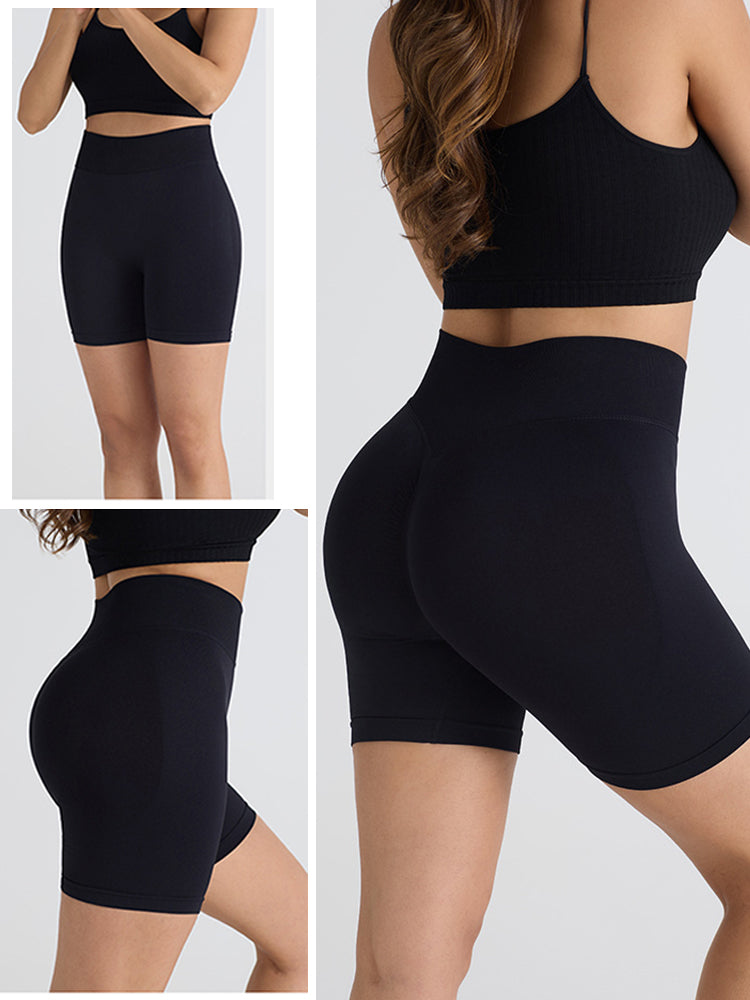 Breathable Butt Lifting Yoga Sports Shorts for Outer Wear