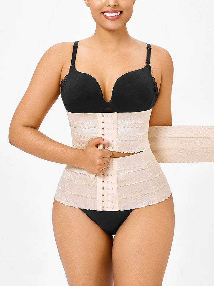 Postpartum Abdominal Binder & High-Waisted Postpartum Shaping Shorts