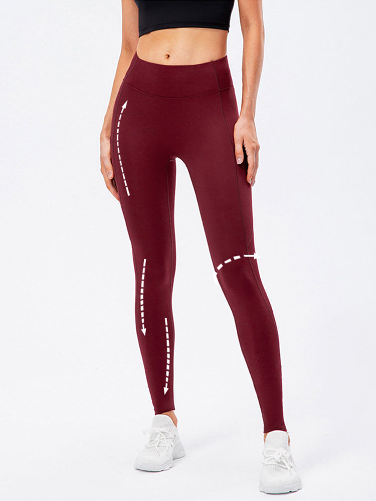 High Waist Fleece Yoga Fitness Thermal Bottoms