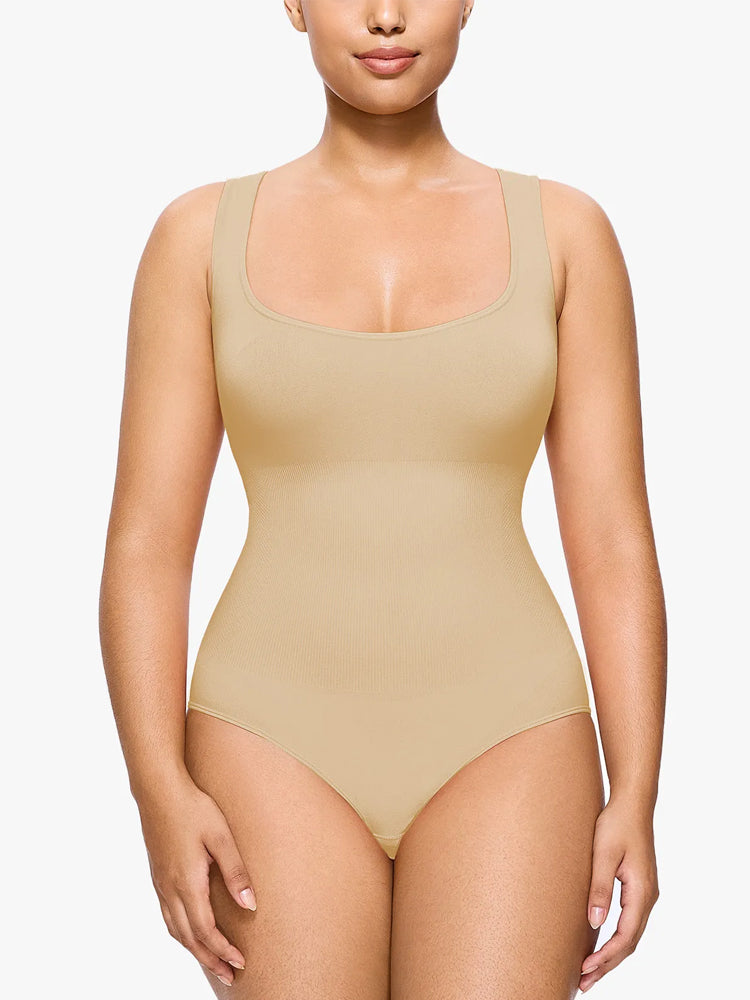 Seamless Tummy Control Slimming and hip lifting Sculpting Cami Bodysuit