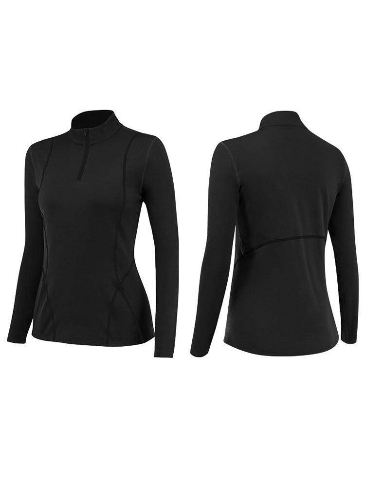Women's Fleece High Elastic Sports Thermal Sets