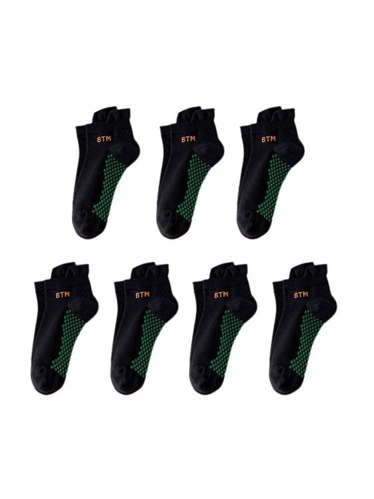 7 Pairs of Anti-slip Breathable Sports Socks