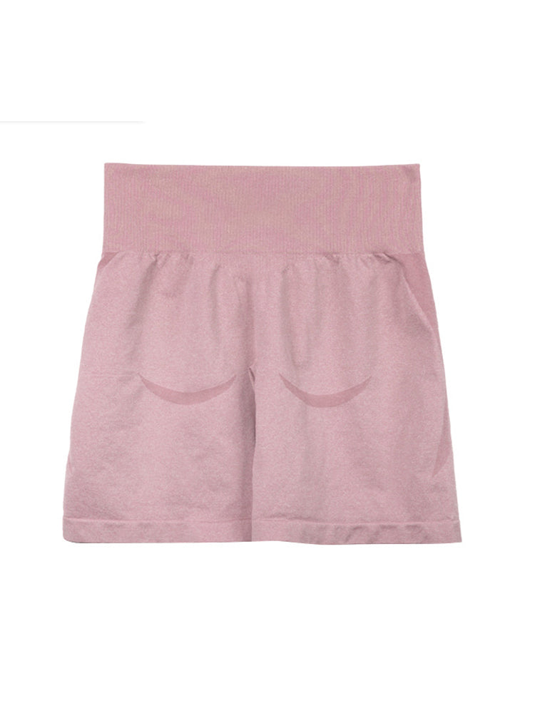 Women's High-Waisted Seamless Workout Shorts