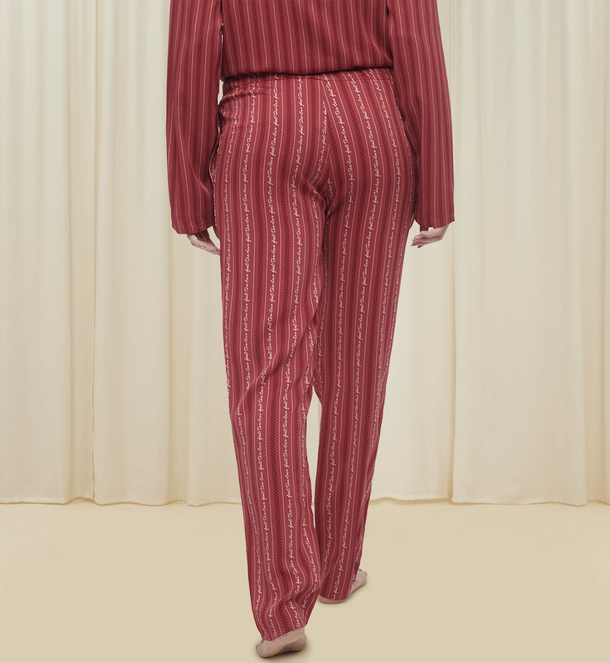 Boyfriend Twill Pajama Set