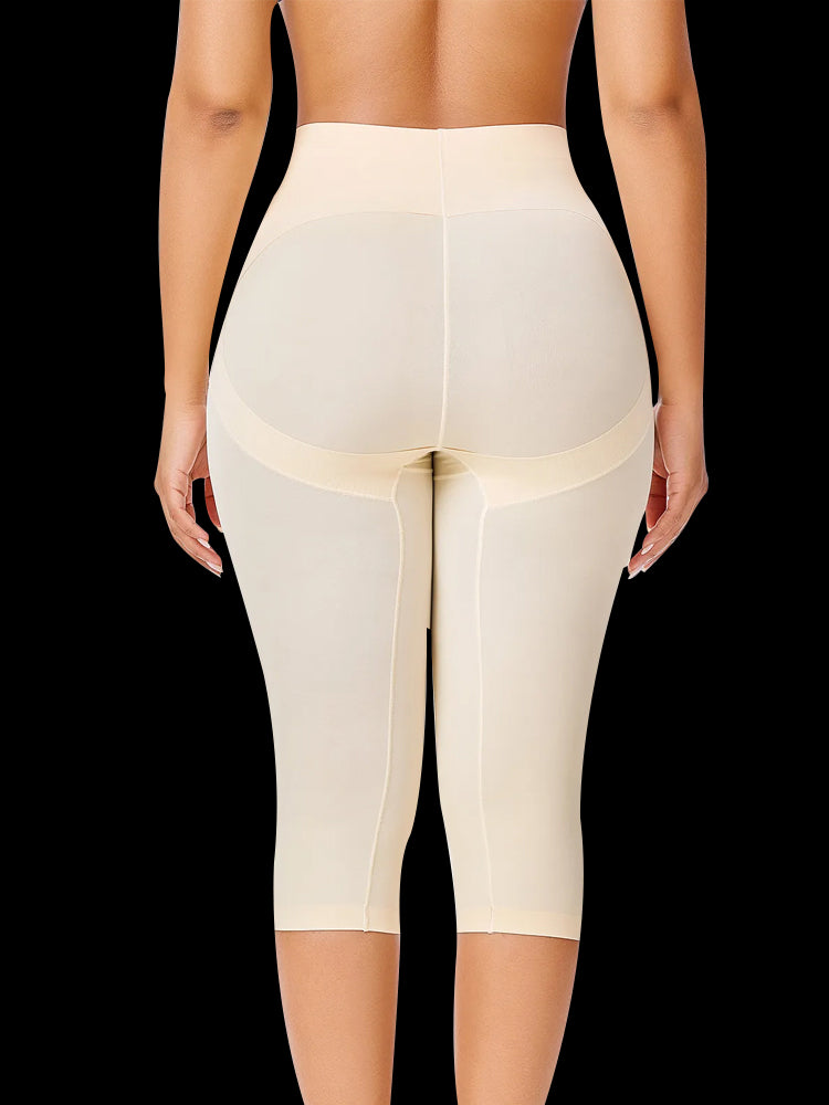 Post-Liposuction High-Waisted Compression Shorts for Women