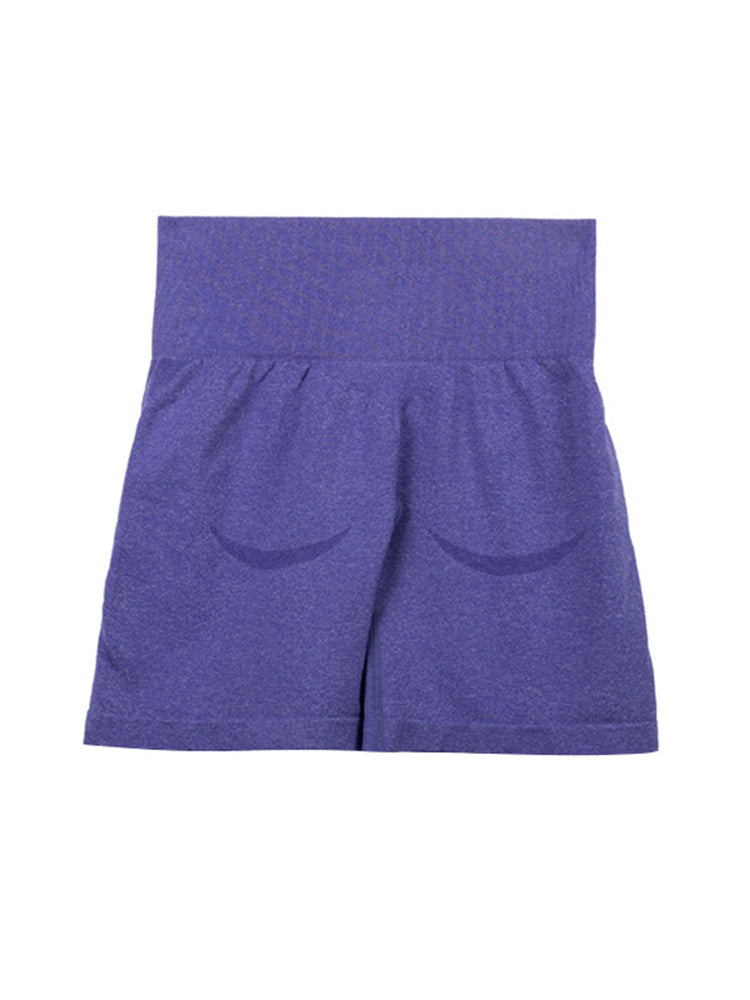 Women's High-Waisted Seamless Workout Shorts