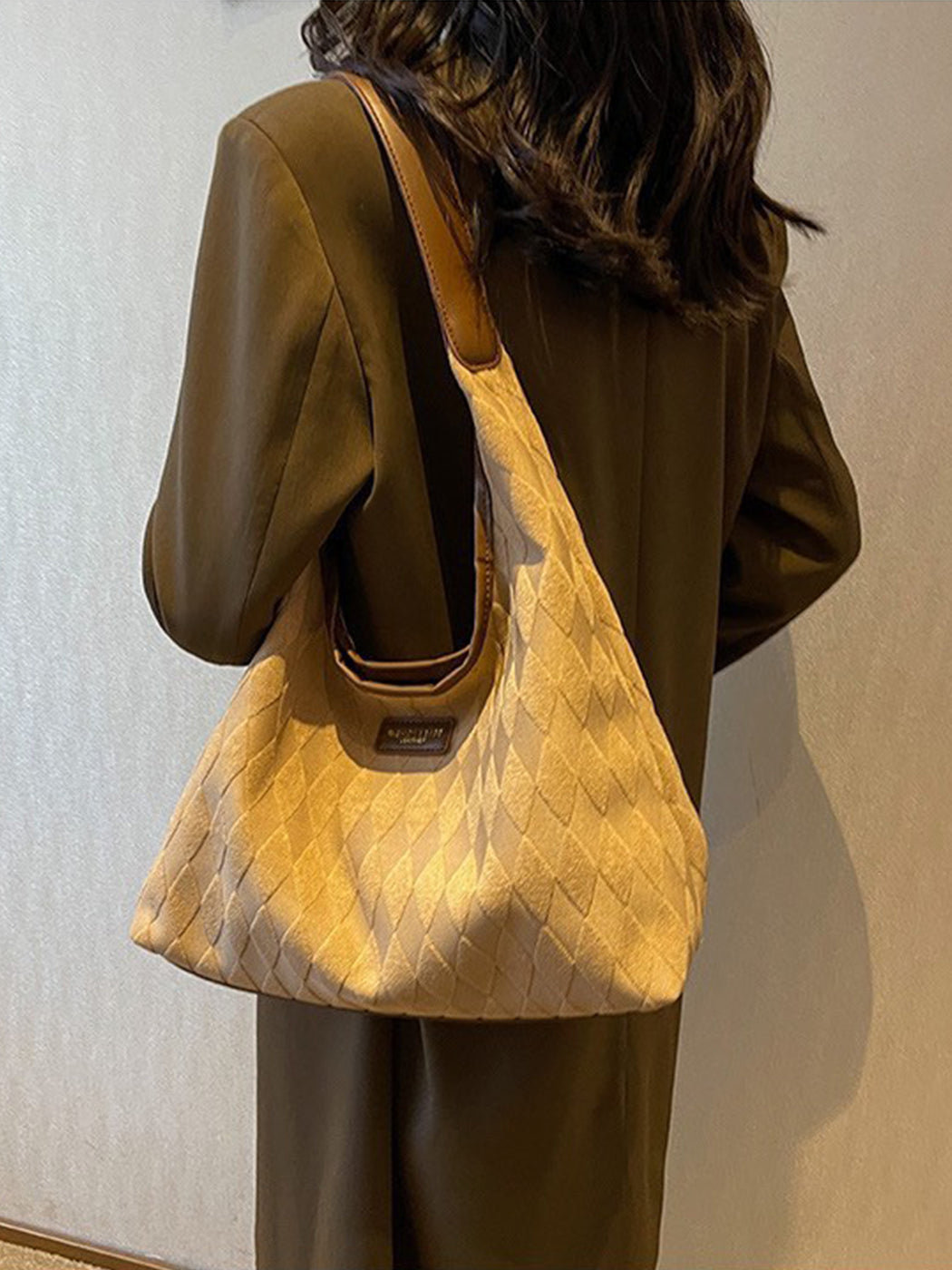 Chic Large Capacity Tote Canvas Bag