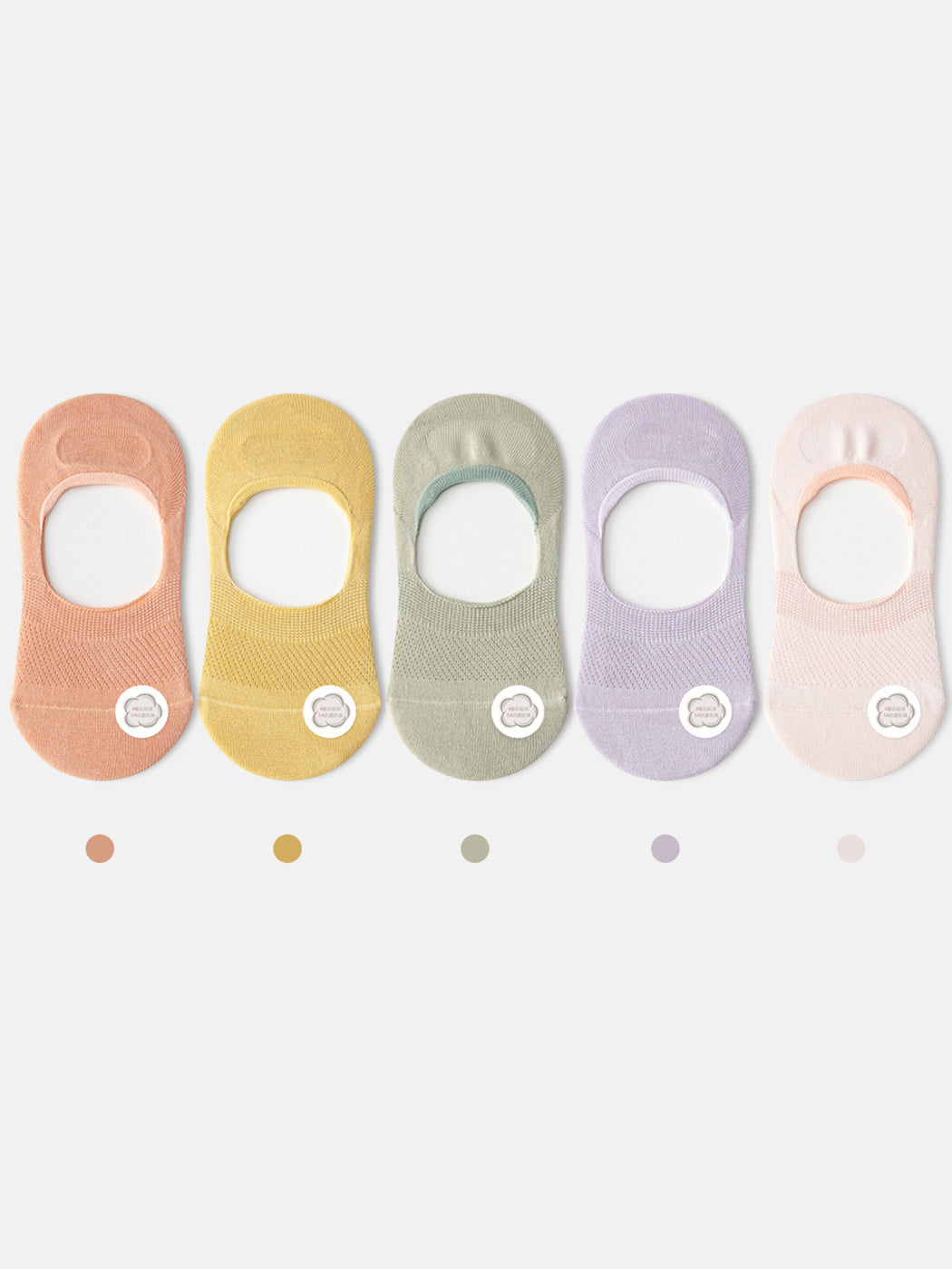 Women's Summer Thin Mesh Cotton Invisible Socks