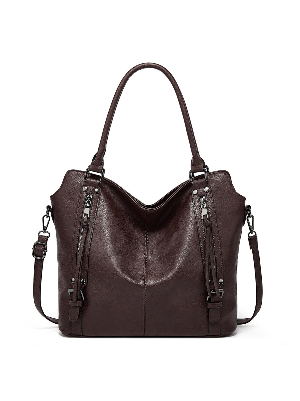 Elegant Large-Capacity Soft Leather Tote Bag