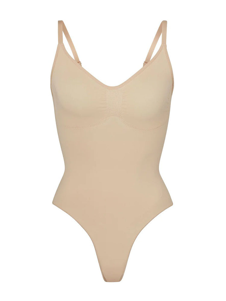 Seamless Backless Tummy Control Shapewear Bodysuit