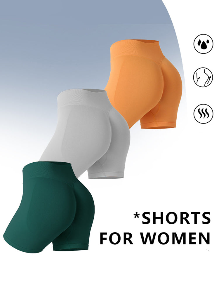 Breathable Butt Lifting Yoga Sports Shorts for Outer Wear