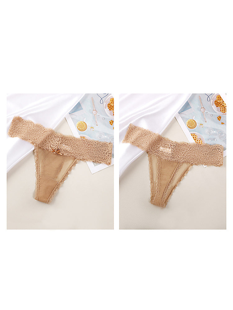 Breathable Low Waist Lace Sexy Panties