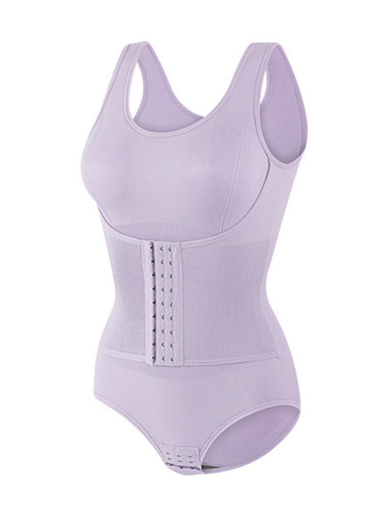 Plus Size High-Waisted Shapewear Bodysuit for Women