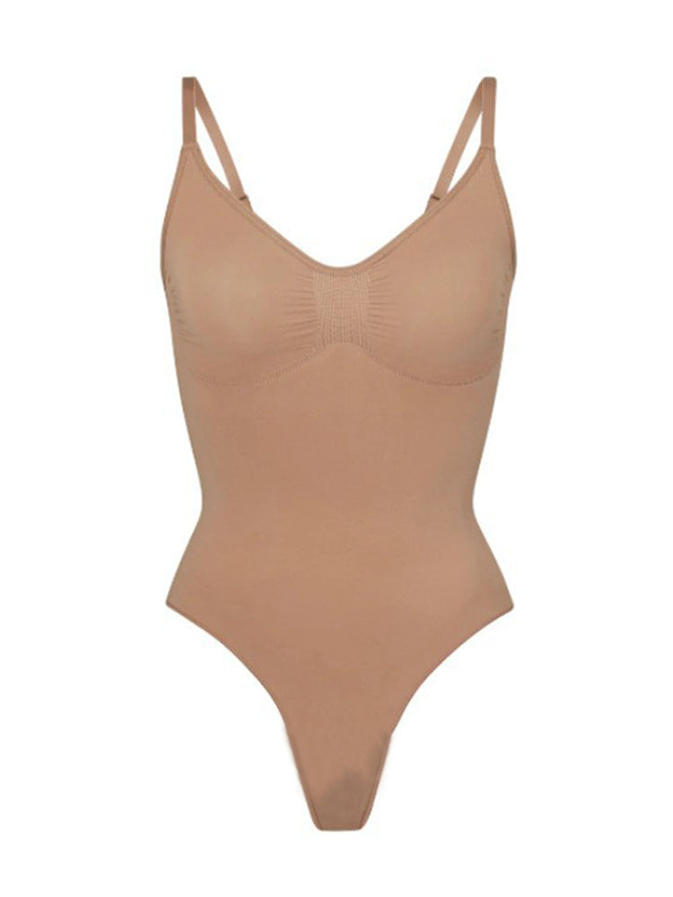 Seamless Backless Tummy Control Shapewear Bodysuit