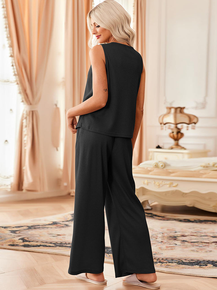 Soft Sleeveless Lounge Pajama Set for Women